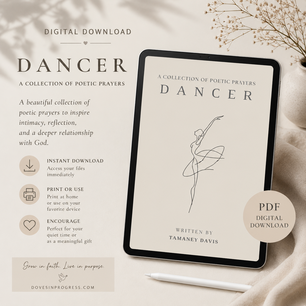 Dancer: A Collection of Poetic Prayers